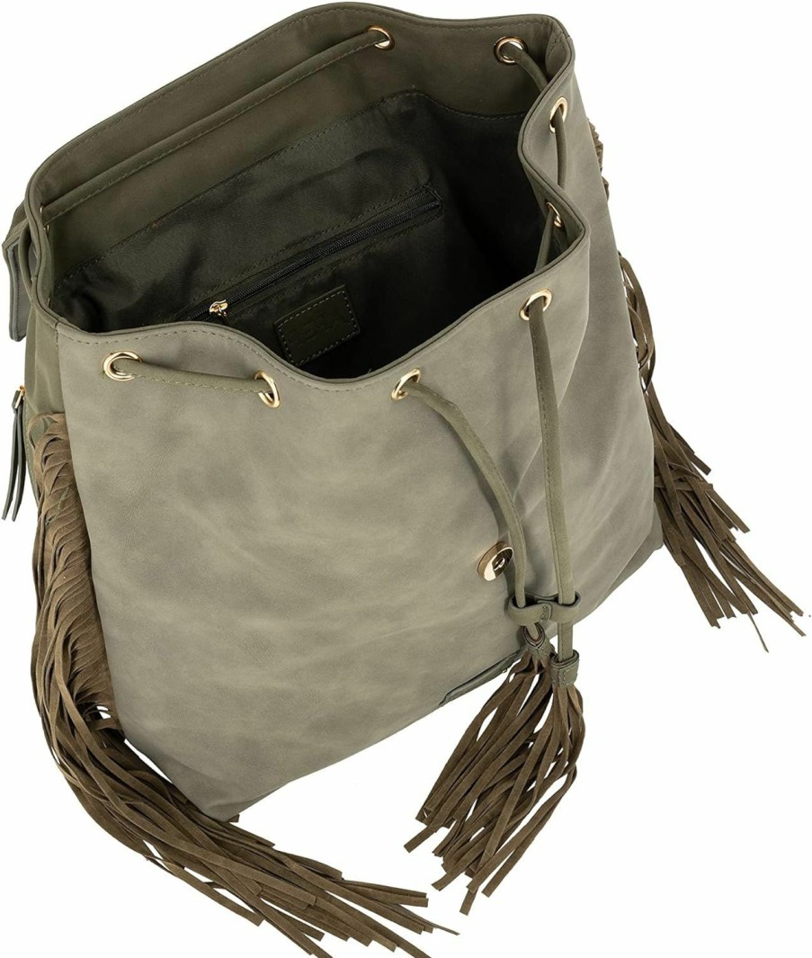 Backpack Handbags | IRIDIA Iridia Women'S Classic, Olive, One Size