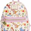 Backpack Handbags | Loungefly Loungefly Disney Mini Backpack Winnie The Pooh Eeyore Friends Aop Shoulder Bag