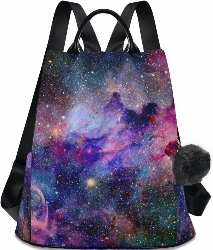 Backpack Handbags | ALAZA Alaza Butterfly Stars Starry Night Sky Backpack Purse For Women Anti Theft Fashion Back Pack Shoulder Bag