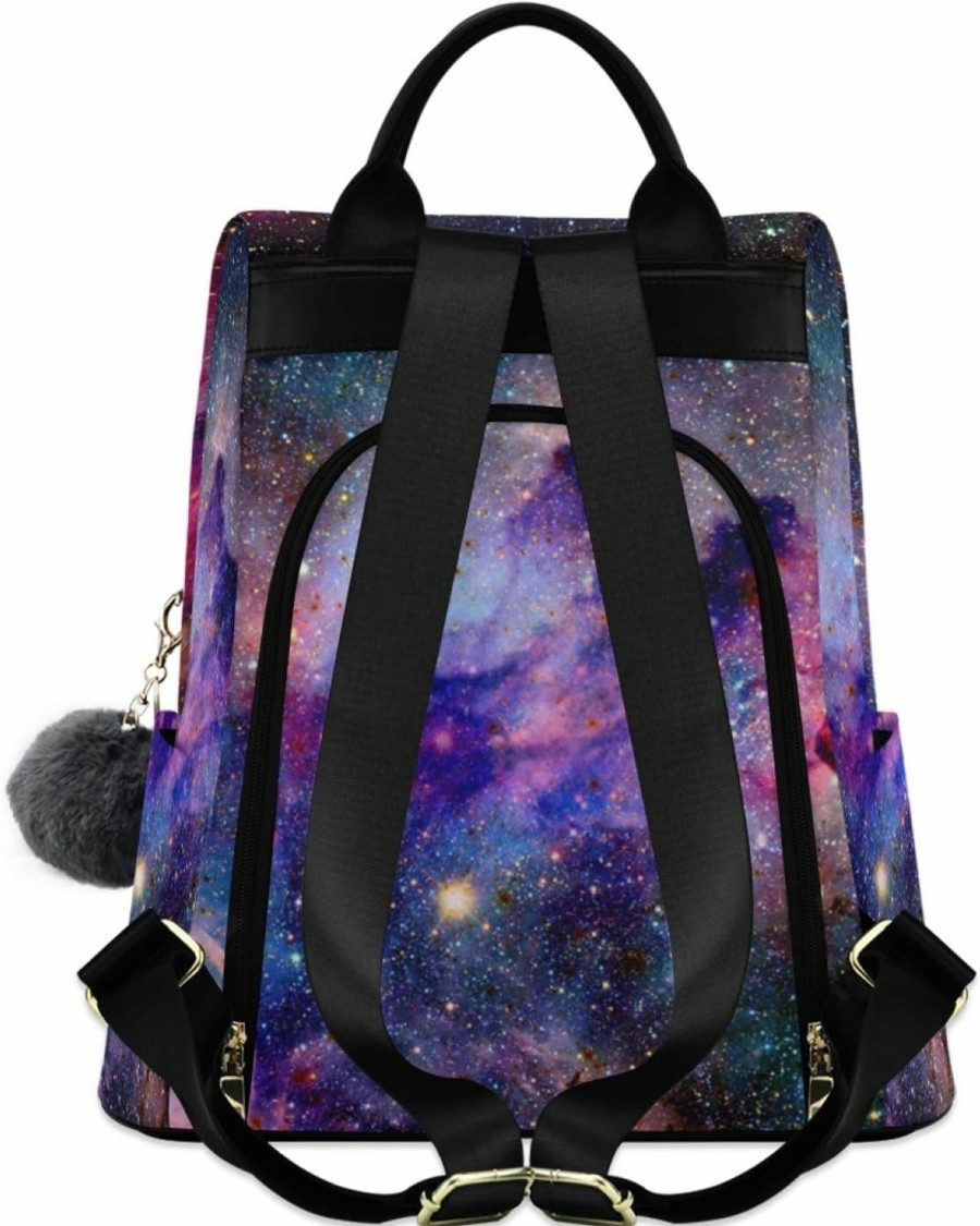 Backpack Handbags | ALAZA Alaza Butterfly Stars Starry Night Sky Backpack Purse For Women Anti Theft Fashion Back Pack Shoulder Bag