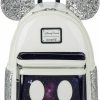 Backpack Handbags | Generic Wdw 50Th Anniversary Mma Mickey'S Main Attraction Space Mountain Mini Backpack - Official Product, Purple