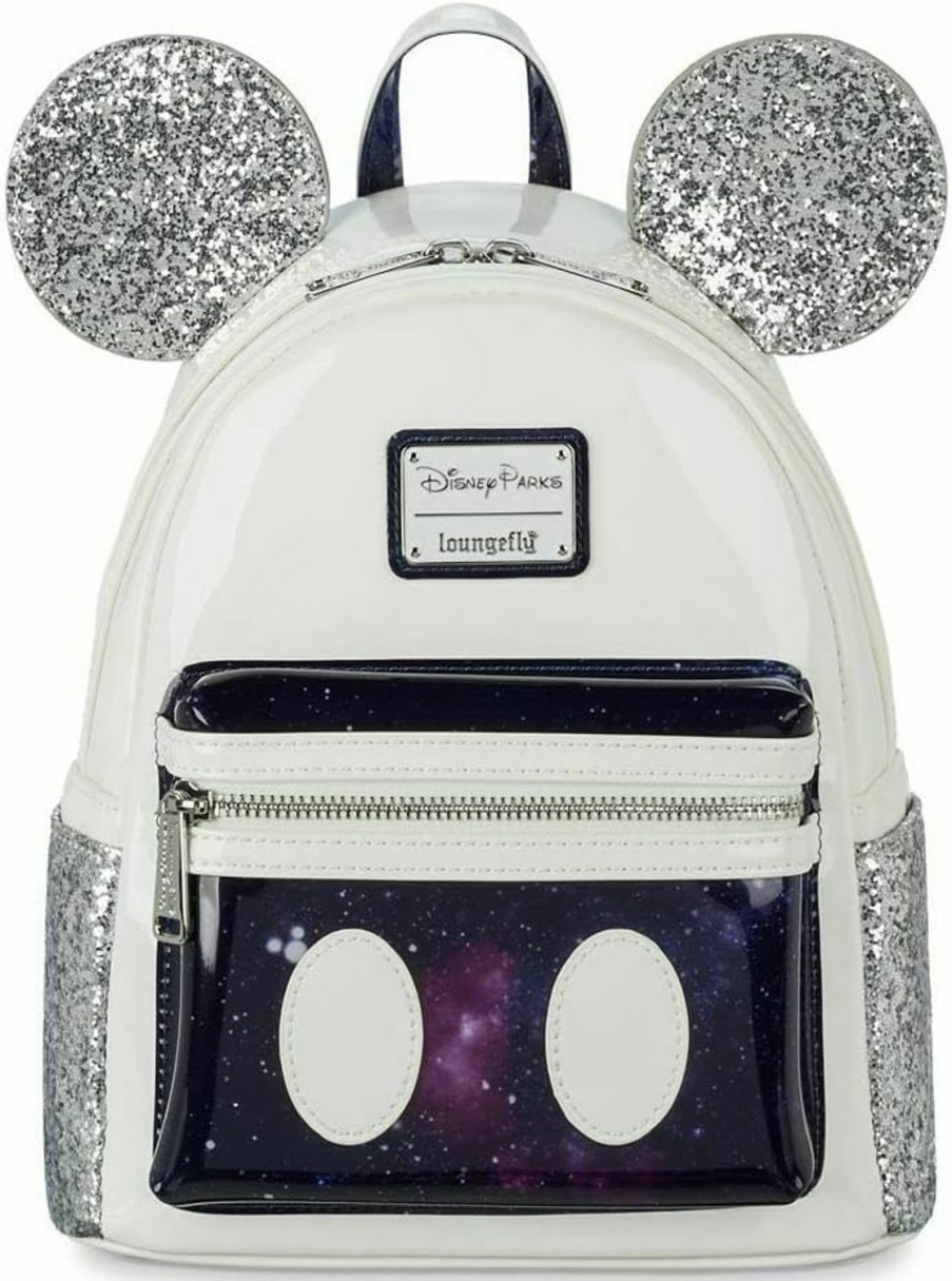 Backpack Handbags | Generic Wdw 50Th Anniversary Mma Mickey'S Main Attraction Space Mountain Mini Backpack - Official Product, Purple