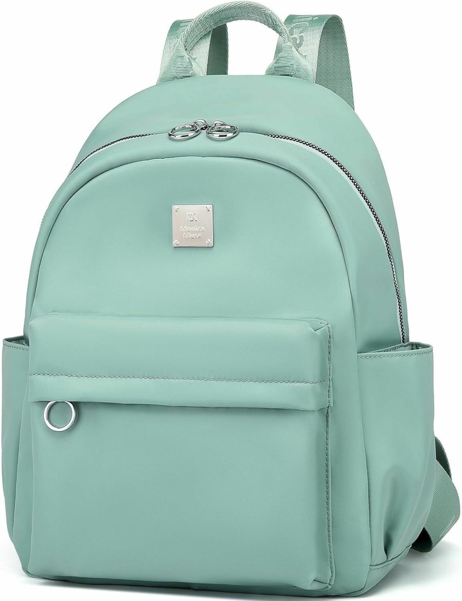 Backpack Handbags | Monica Muse Mini Backpack For Women, Small Backpack Purse Cute Daypacks Stylish Bags, Lightweight Travel Backpack For College Shopping Work Dating, Mint Green