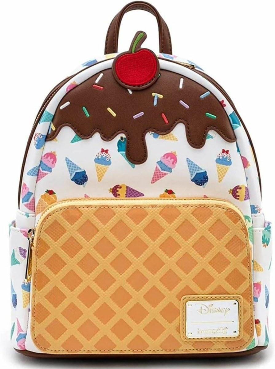 Backpack Handbags | Loungefly Loungefly Disney Princess Ice Cream Mini Backpack All Over Print