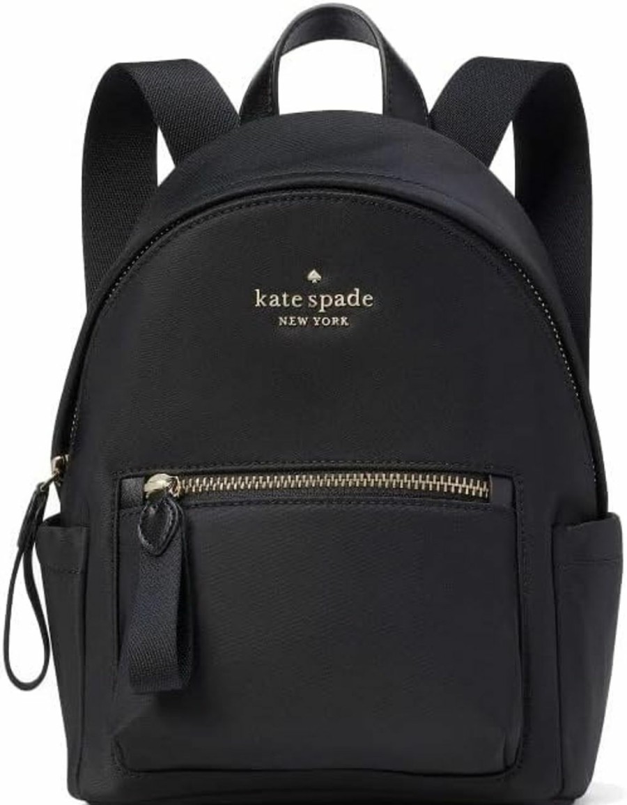 Backpack Handbags | Kate Spade New York Kate Spade Backpack Handbag For Women Chelsea The Little Better Backpack Nylon, Black, Small