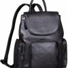 Backpack Handbags | IVTG Ivtg Genuine Leather Backpack For Women Vintage Handmade Casual Rucksack High Capacity Daily Satchel