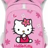 Backpack Handbags | KIDSHIELD Kidshield Pink Backpack, Kawaii Casual Backpack, Women'S Large Capacity Double Layer Backpack-1