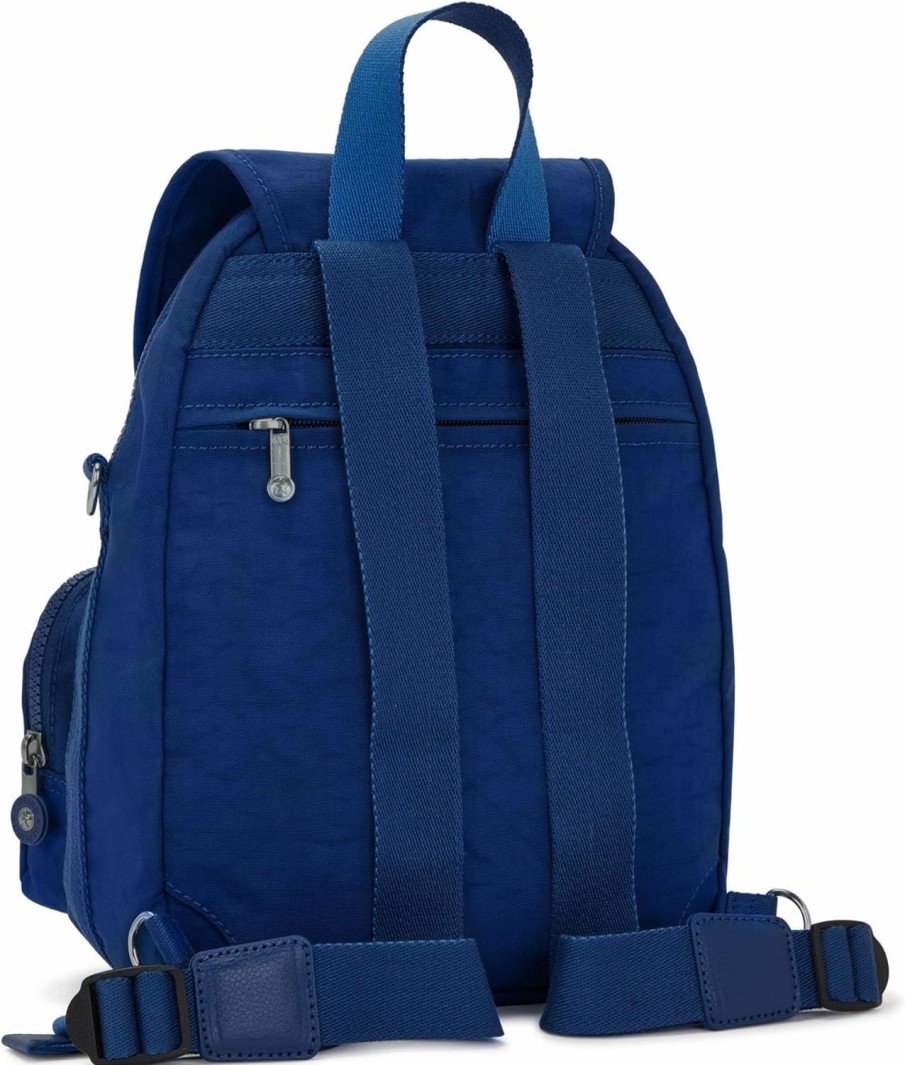 Backpack Handbags | Kipling Kipling Firefly Up, Deep Sky Blue, One Size