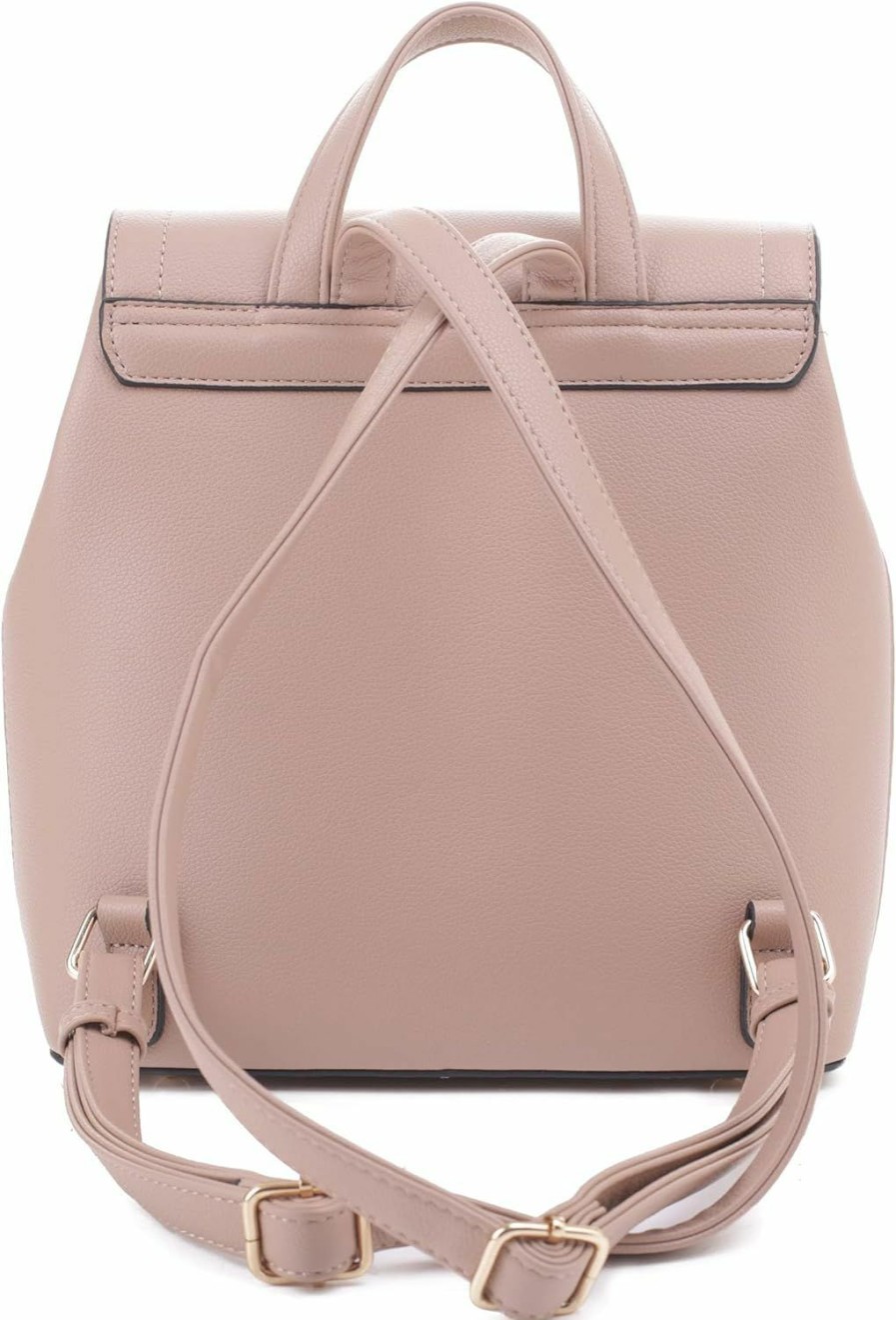 Backpack Handbags | EVVE Evve Faux Leather Small Fashion Backpack Purses For Women Girls Mini Daypack With Matching Wallet | Off White