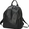 Backpack Handbags | G GIRLFEEL Girlfeel Genuine Leather Women'S Fashion Backpack Purses Multipurpose Design Travel Bagbusiness Work Bag For Men/Women-Black