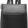 Backpack Handbags | DKNY Dkny Womens Dkny Bryant Tz Backpack, Black/Gold, One Size Us