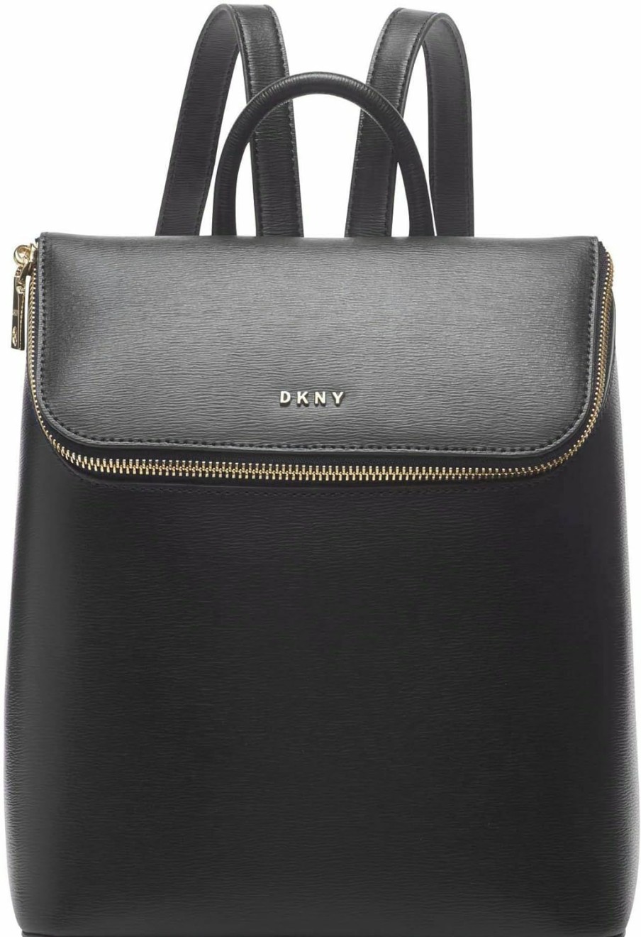 Backpack Handbags | DKNY Dkny Womens Dkny Bryant Tz Backpack, Black/Gold, One Size Us