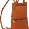 Backpack Handbags | Le Donne Leather Tanya Slimpack - Colombian Cowhide Leather Women'S Backpack