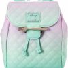 Backpack Handbags | Loungefly Loungefly Disney Little Mermaid Ombre Scales Womens Double Strap Shoulder Bag Purse