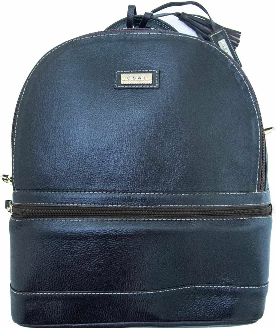 Backpack Handbags | Generic Csal Genuine Leather Backpack Versatile Elegance Purse For Women - Stylish, Functional, Spacious Backpack And Perfect For Casual Or Travel With Zipper Closure And Adjustable Strap!