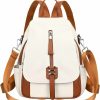 Backpack Handbags | ALTOSY Altosy Genuine Leather Backpack Purse For Women Convertible Shoulder Bag With Buckle Flap