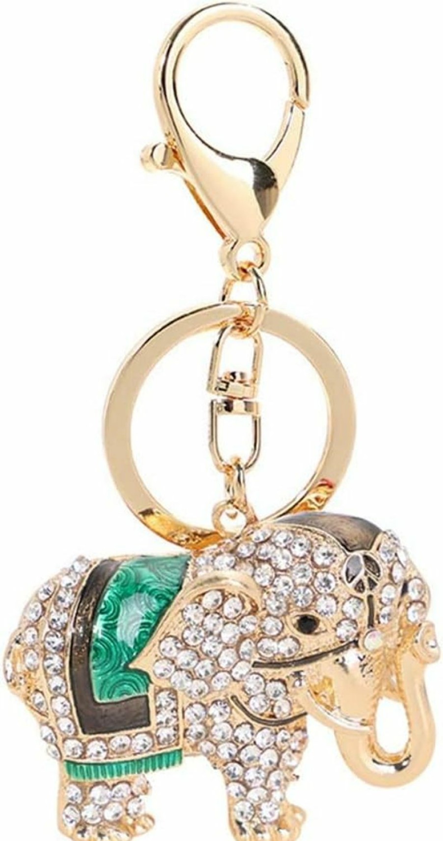 Backpack Handbags | 01 01 Bag Decoration, Eye-Catching Elephant Bag Pendan, For Handbag Car Pendant Purse Backpack(Green)