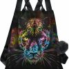 Backpack Handbags | ALAZA Alaza Sugar Skull Cat Day Of The Dead Backpack Purse For Women Anti Theft Fashion Back Pack Shoulder Bag