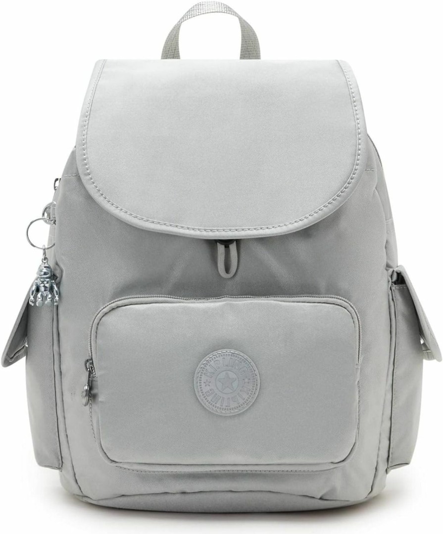 Backpack Handbags | Kipling Kipling Women'S City Pack Small Backpack, Lightweight Versatile Daypack, Bag, Dynamic Silv M5