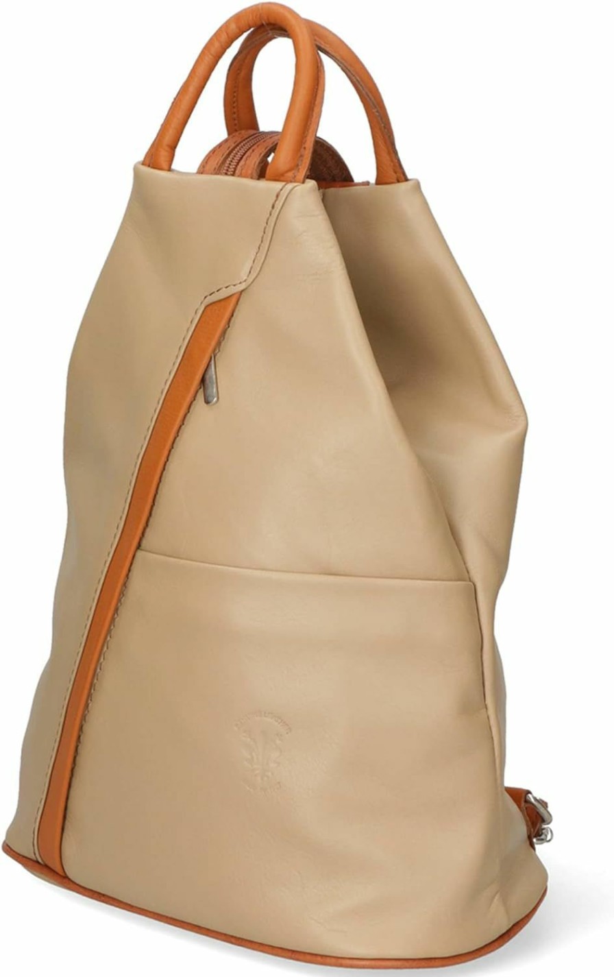 Backpack Handbags | Felipa Felipa Women'S Classic, Taupe Cognac, Onesize