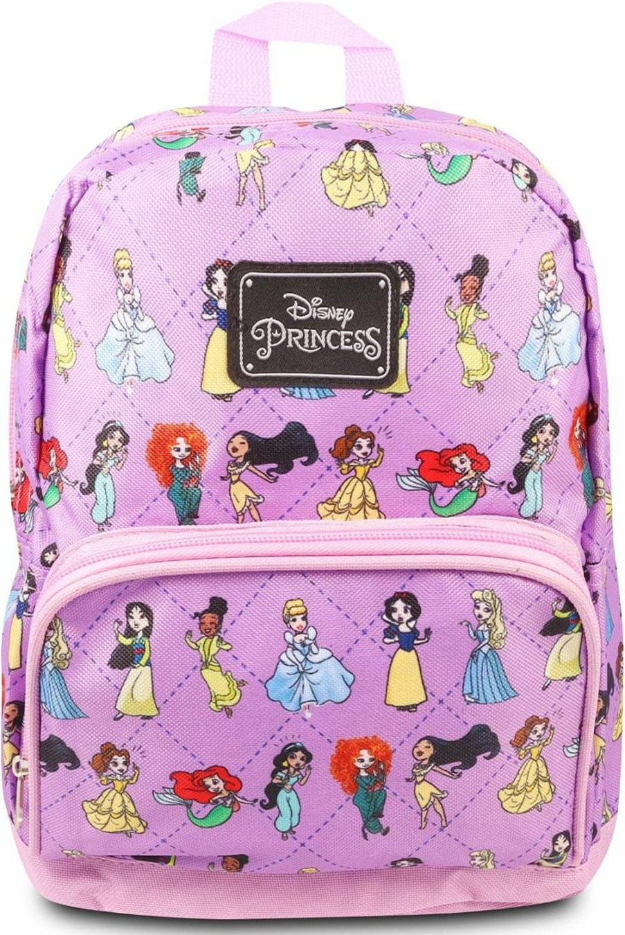 Backpack Handbags | Fast Forward New York Fast Forward New York Disney Princess Mini Backpack For Women -- Canvas Disney Princess Backpack Purse Shoulder Bag For Adults, Teens Disney Princess Princess Mini Backpack