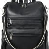 Backpack Handbags | Telena Telena Womens Backpack Purse Vegan Leather Large Travel Backpack College Shoulder Bag With Tassel