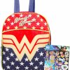 Backpack Handbags | Fast Forward Wonder Woman Backpack Purse - 11-'' Wonder Woman Mini Backpack, Wonder Woman Stickers | Wonder Woman Backpack For Women, Teens