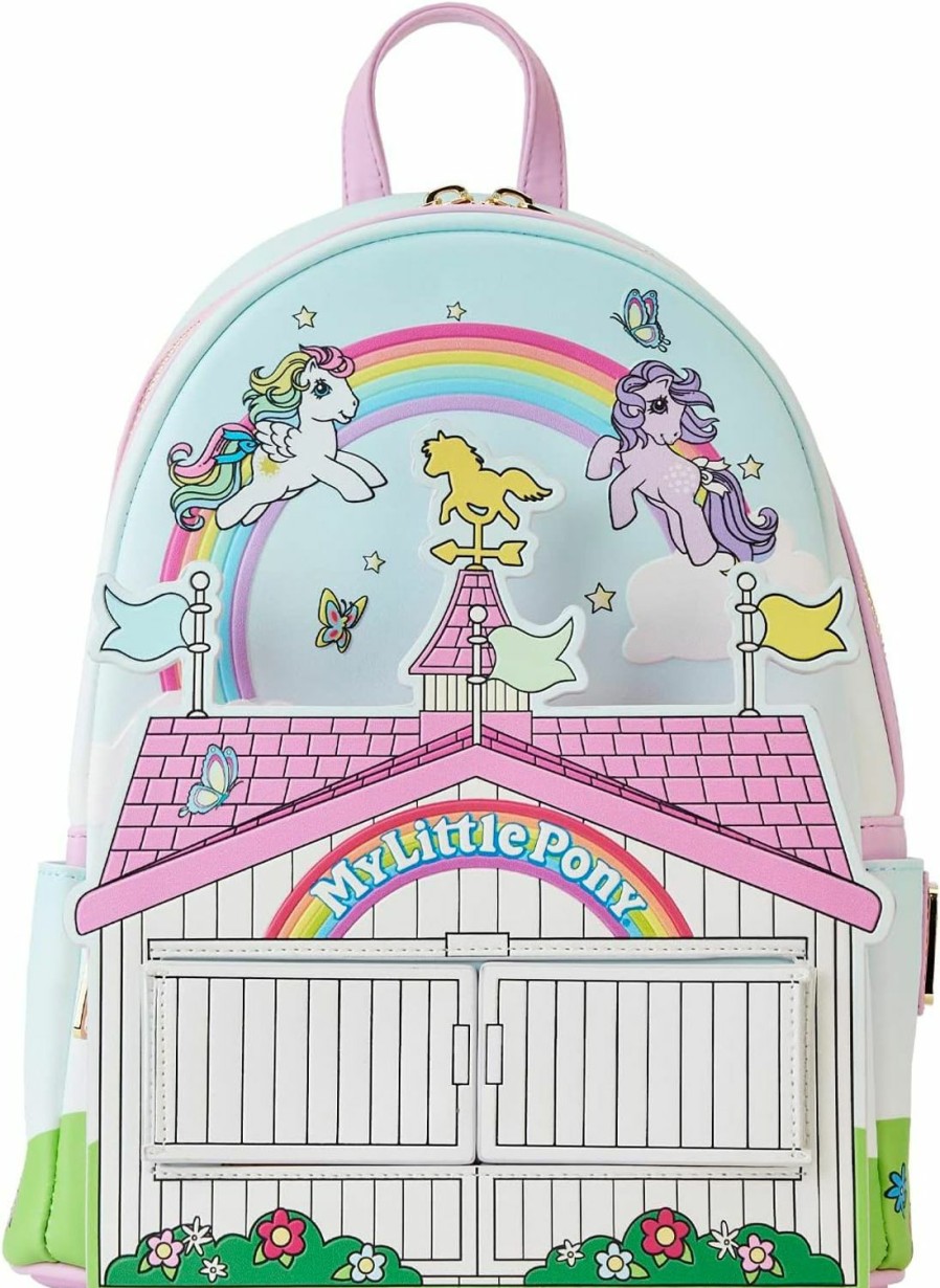 Backpack Handbags | Loungefly Loungefly My Little Pony 40Th Anniversary Stable Mini Backpack