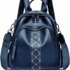 Backpack Handbags | NZ SIXVONA Nz Sixvona Backpack Purse For Women, Fashion Convertible Soft Pu Leather Small Backpack Purse With Detachable Strap