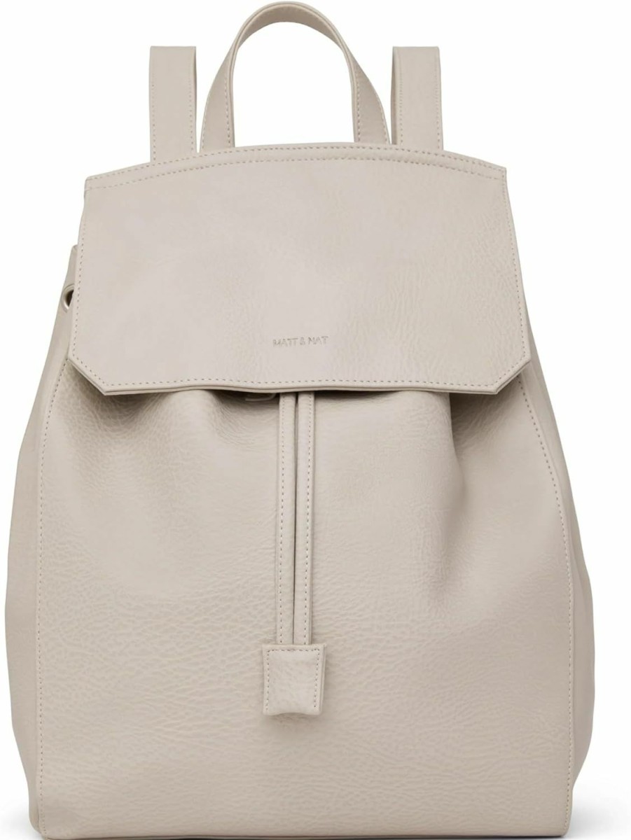 Backpack Handbags | Matt & Nat Matt & Nat Vegan Handbags, Mumbai Backpack, Koala (Beige) - Designer Purses & Bags, Men & Women, Cruelty-Free, Animal-Free