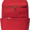 Backpack Handbags | Matt & Nat Matt & Nat Vegan Handbags Brave Backpack, Sorbet (Red) - Designer Purses & Bags, Men & Women, Cruelty-Free, Animal Free