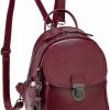 Backpack Handbags | Kasqo Kasqo Mini Backpack Purse For Women, 9.65\" Cute Small Convertible Purse 3 Ways To Carry Ladies Fashion Casual Travel Daypack With Detachable Straps, Brown