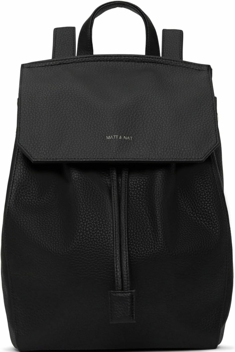 Backpack Handbags | Matt & Nat Matt & Nat Vegan Handbags, Mumbai Backpack, Black (Black) - Designer Purses & Bags, Men & Women, Cruelty-Free, Animal Free