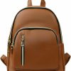 Backpack Handbags | YANAIER Yanaier Women Mini Backpack Purse Pu Leather Anti-Theft Backpack Ladies Fashion Casual Travel Daypack Rucksack