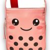 Backpack Handbags | Ellie Dang Designs Ellie Dang Designs Cute Kawaii Boba Milk Tea Faux-Leather Shoulder/Crossbody Bag Backpack