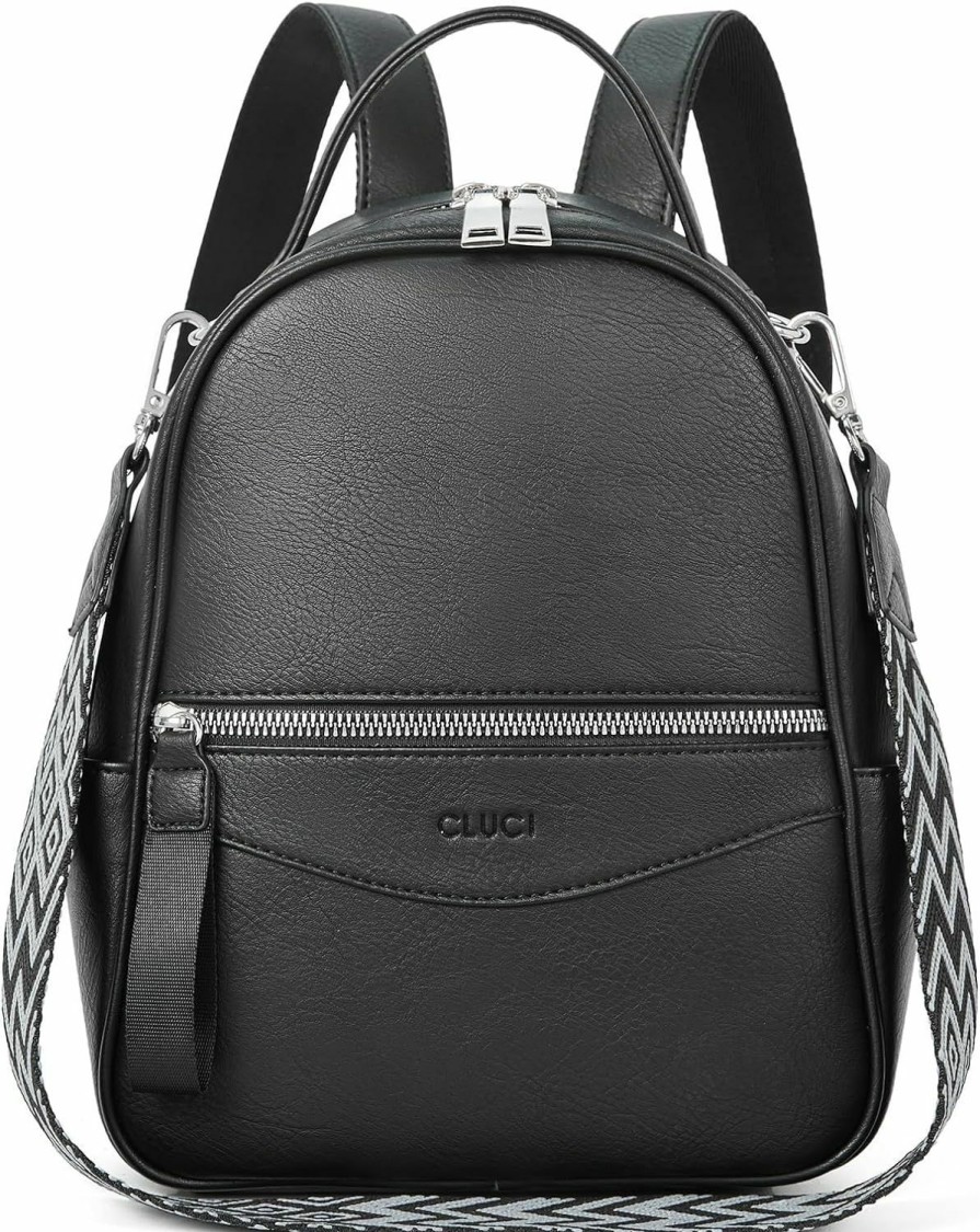 Backpack Handbags | CLUCI Cluci Mini Backpack Purse For Women Fashion Leather Small Backpacks Ladies Shoulder Backpack Convertible Handbags Dark Brown