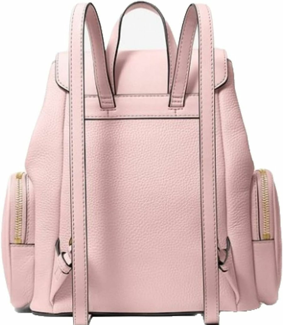 Backpack Handbags | Michael Kors Michael Kors Jet Set Medium Powder Blush Pink Leather Women Backpack 35T1Gttb6L