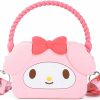 Backpack Handbags | ROFOLO Kawaii Mini Crossbody Backpack, Kitty Tote Messenger Bag, Cute Coin Purses, Wallets Stuff For Teen Girls, Women(Purple)