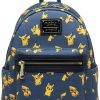 Backpack Handbags | Loungefly Loungefly Pokemon Pikachu Allover Print Women'S Mini Backpack Purse