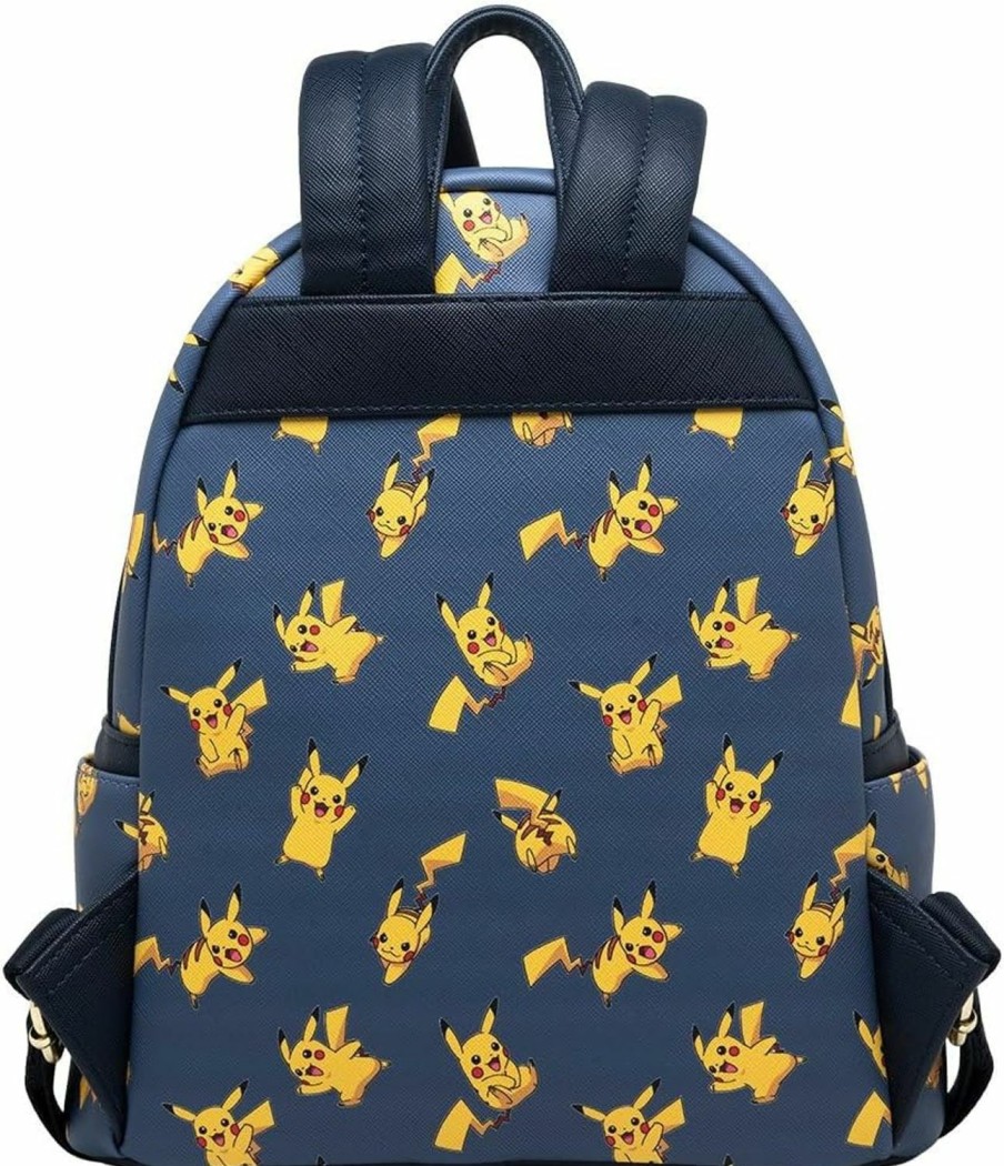 Backpack Handbags | Loungefly Loungefly Pokemon Pikachu Allover Print Women'S Mini Backpack Purse