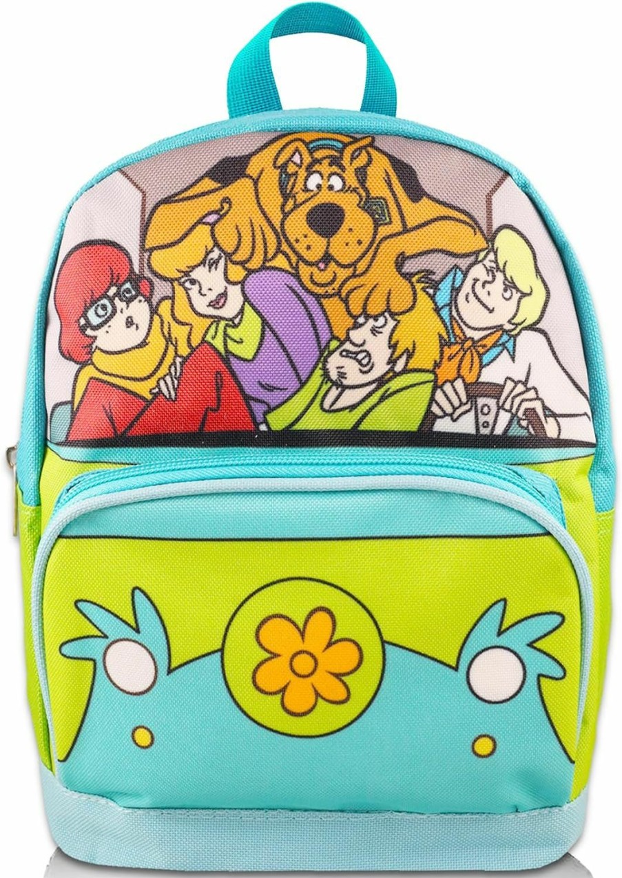 Backpack Handbags | WARNER BROS Warner Bros Scooby Doo Mini Backpack For Women - 10" Canvas Scooby Doo Backpack With Front Pocket Plus Bookmark | Scooby Doo Backpack Purse Bundle