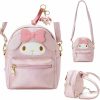 Backpack Handbags | kejinsge Cartoon Anime Mini Backpack With Key Chain Cute Pu Shoulder Bags Cosplay Handbag For Girls (Black 1)