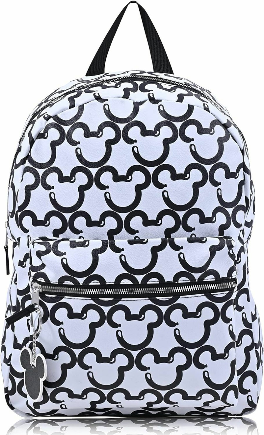 Backpack Handbags | Disney Disney Minnie Mouse Backpack For Women And Teens | Womens Mickey Mouse Double Strap Shoulder Bag (White Mickey)