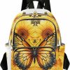 Backpack Handbags | BOENLE Boenle Butterfly Sunflower Fashion Travel Backpack For Women Multi Pockets Lightweight Purse For Women-M