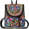 Backpack Handbags | Goodhan Goodhan Vintage Embroidered Women Backpack Ethnic Travel Handbag Shoulder Bag