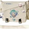 Backpack Handbags | Dalicoter Dalicoter Genshin Impact Handbag Sangonomiya Crossbody Bag Single Shoulder Bag Adult Single Shoulder Backpack White Bag