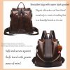 Backpack Handbags | BAFMSREG Bafmsreg Pu Leather Backpack Purse For Women Travel Backpack Fashion Multipurpose Design Handbag Ladies Shoulder Bags