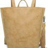 Backpack Handbags | Fritzi aus Preussen Fritzi Aus Preussen Women'S Casual, Old Wood, 25X35.5X20 Cm