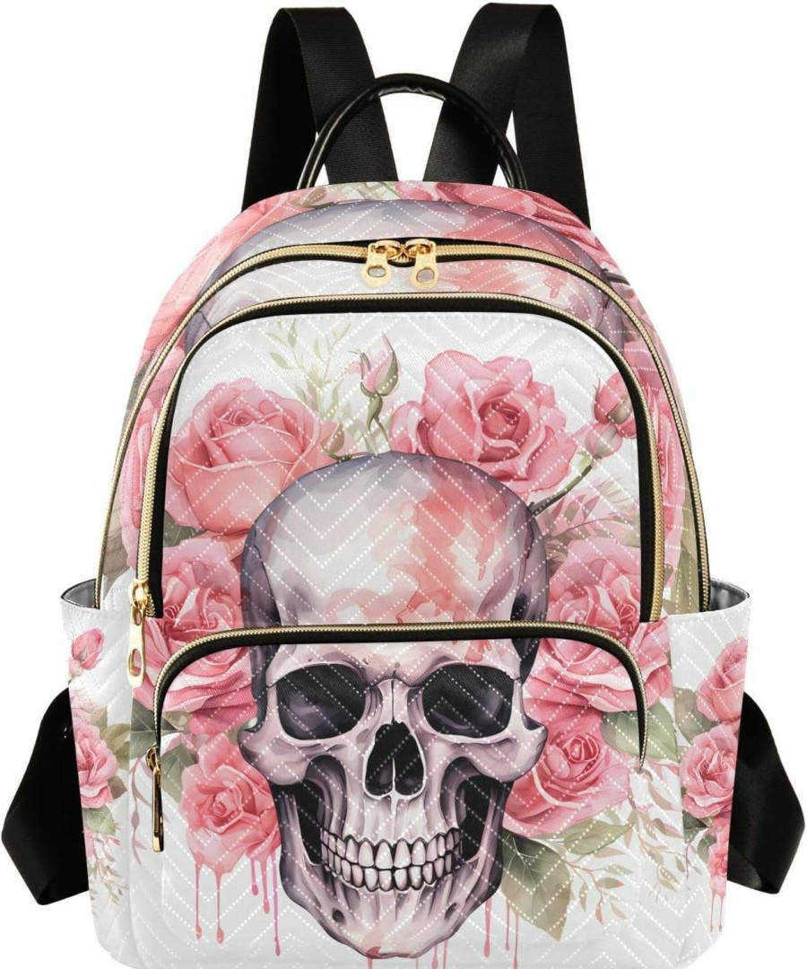 Backpack Handbags | JIPONI Jiponi Unicorn Flower Watercolor Backpack Purse For Women Lightweight Back Pack Casual Daypack Travel Shoulder Bag Bookbag - S