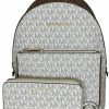 Backpack Handbags | Michael Kors Michael Kors Michael Michael Kors Adina Md Backpack Bundled With Matching Lg Flat Mf Phone Wallet Purse Hook (Signature Mk Vanilla)